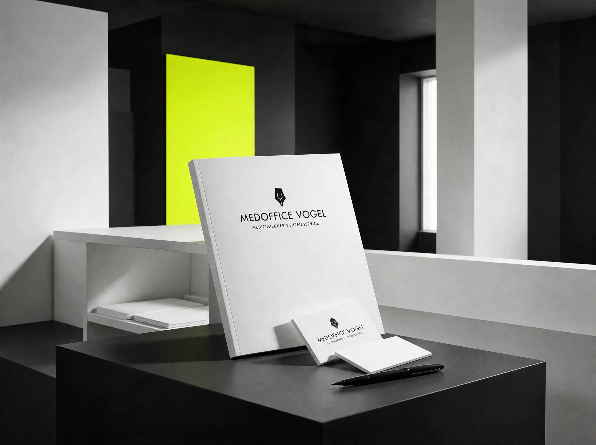 medoffice vogel mockup – Branding von YOU MEDIA