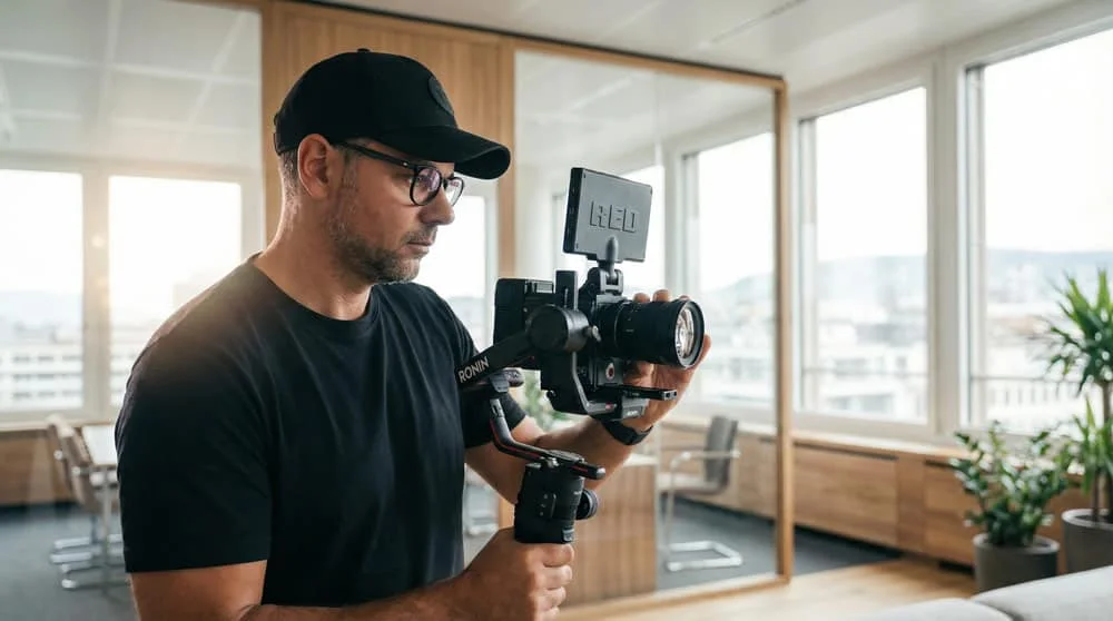 Illustration zum Ratgeber: Imagefilm-Kosten in der Schweiz: Was das Budget bestimmt