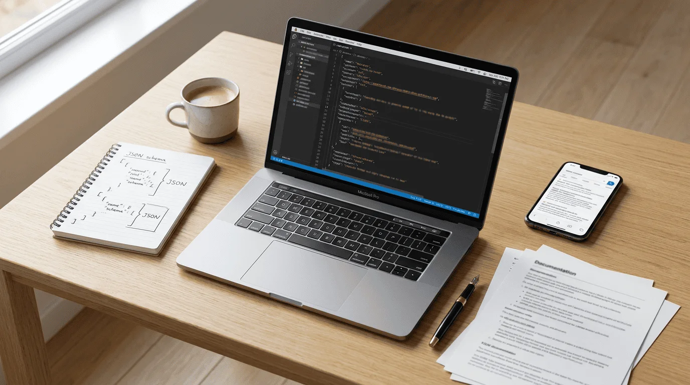 Illustration zum Ratgeber: Schema-Markup für KMU: Unternehmen und Inhalte erklären