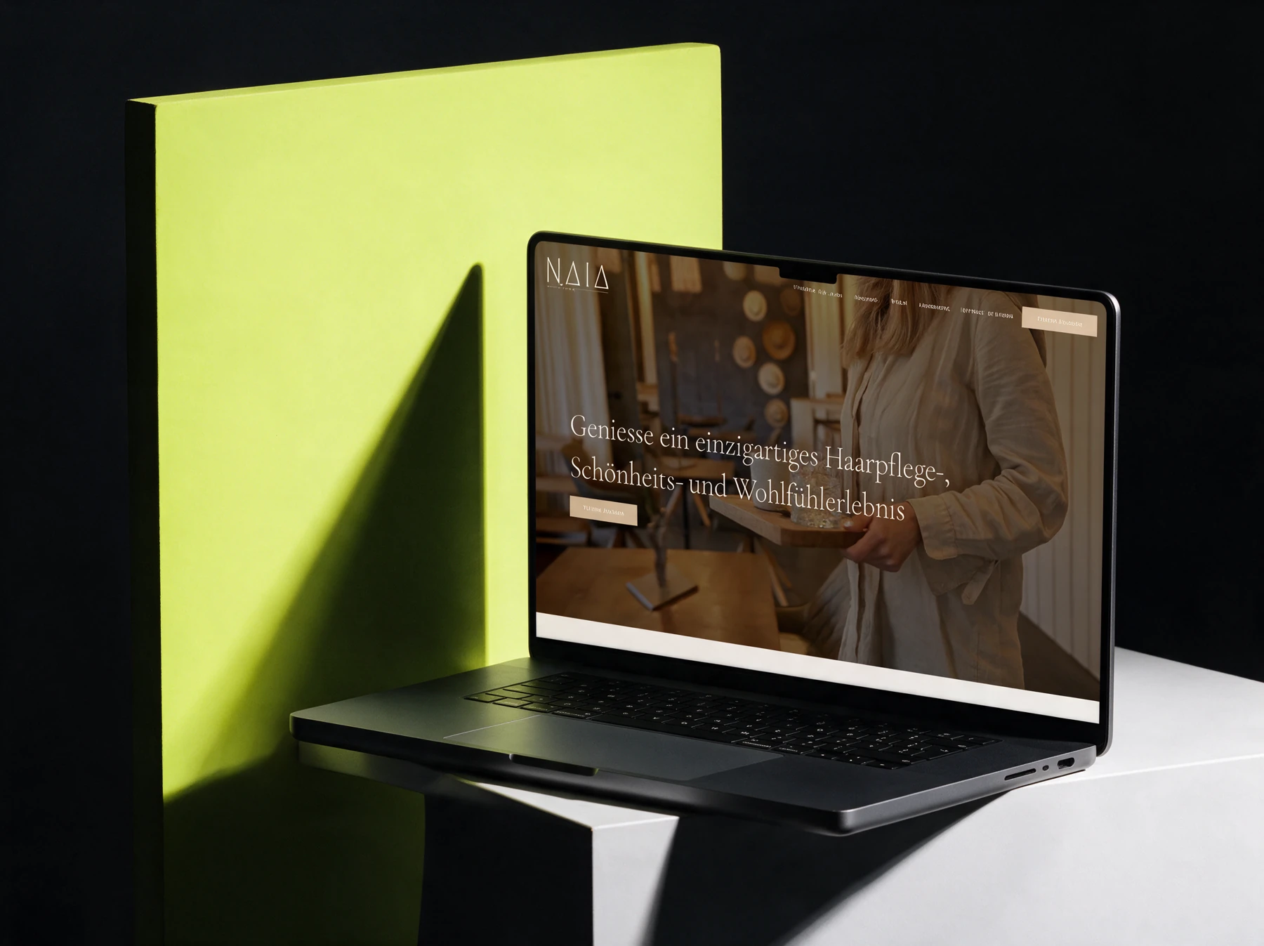 Naia Hair – Webdesign von YOU MEDIA